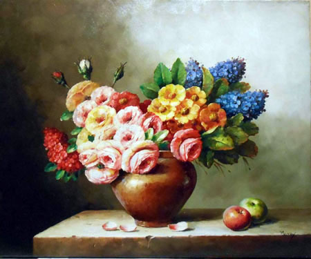 1364-T2 | 50cm x 61cm | fleurs 